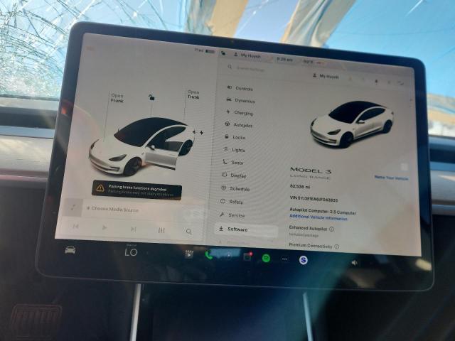 Photo 9 from auction – 2018 TESLA MODEL 3 with VIN 5YJ3E1EA6JF043833