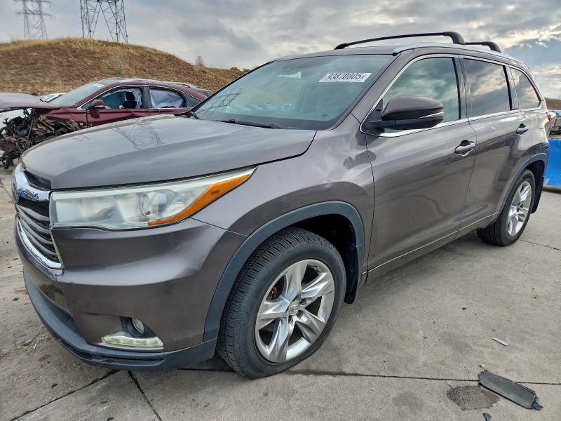 TOYOTA HIGHLANDER 2015 with VIN 5TDDKRFH4FS084813 - Photo from auction