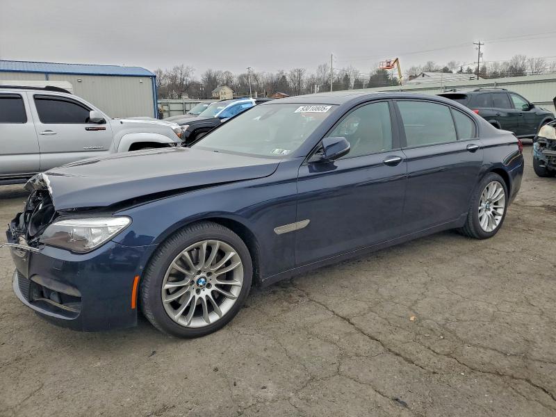 BMW 740 LXI 2015 with VIN WBAYF4C59FGS99050 - Photo from auction