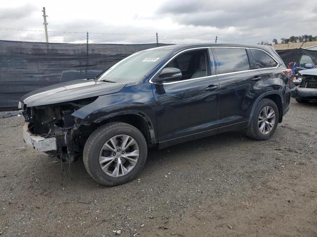 TOYOTA HIGHLANDER 2014 with VIN 5TDBKRFH4ES070383 - Photo from auction