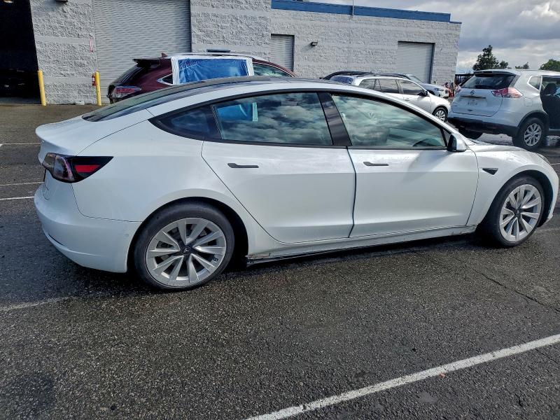 Photo 3 from auction – 2022 TESLA MODEL 3 with VIN 5YJ3E1EB2NF293469