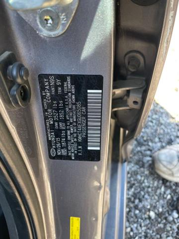 Photo 10 from auction – 2016 HYUNDAI ACCENT SE with VIN KMHCT4AEXGU065085