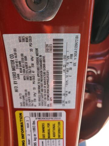 Photo 14 from auction – 2023 FORD BRONCO SPO with VIN 3FMCR9C62PRE25331