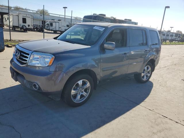 HONDA PILOT EXL 2014 with VIN 5FNYF3H53EB010839 - Photo from auction