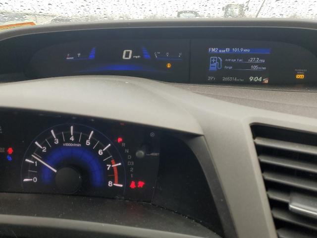 Photo 9 from auction – 2012 HONDA CIVIC EX with VIN 19XFB2F80CE348700