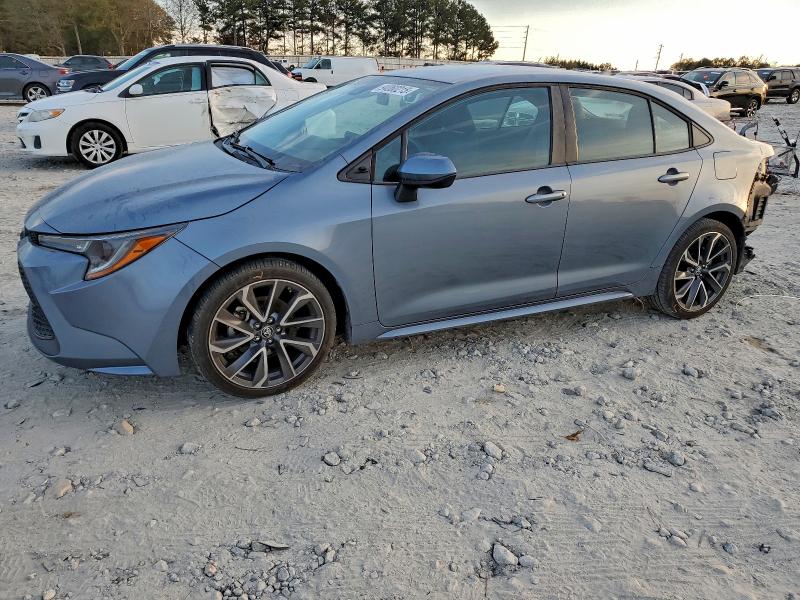 TOYOTA COROLLA LE 2022 with VIN 5YFEPMAE0NP293799 - Photo from auction