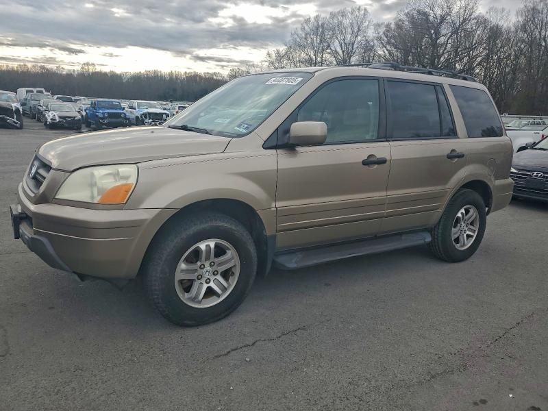 HONDA PILOT EXL 2003 with VIN 2HKYF18573H584363 - Photo from auction