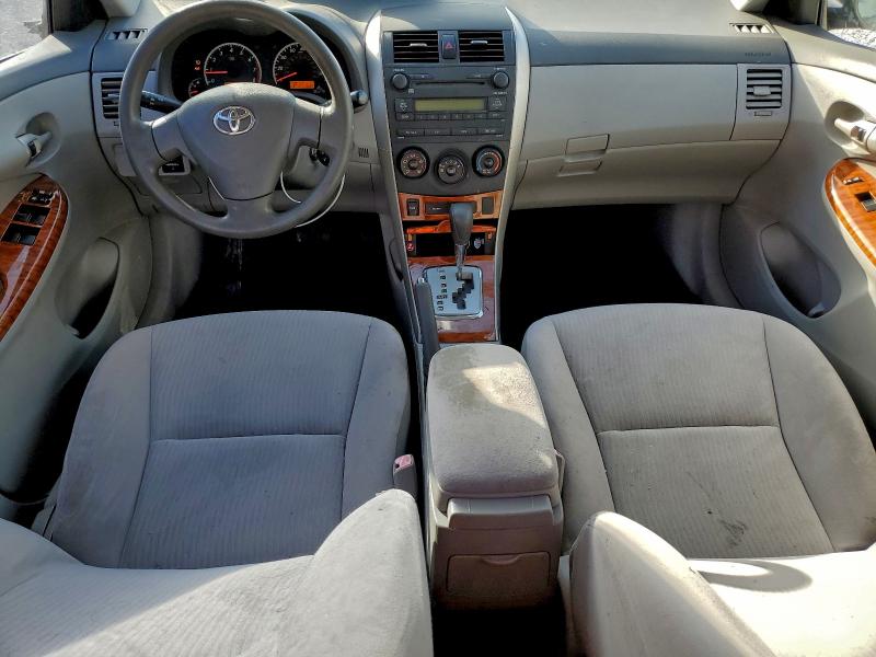 Photo 8 from auction – 2009 TOYOTA COROLLA BA with VIN JTDBL40E59J050421