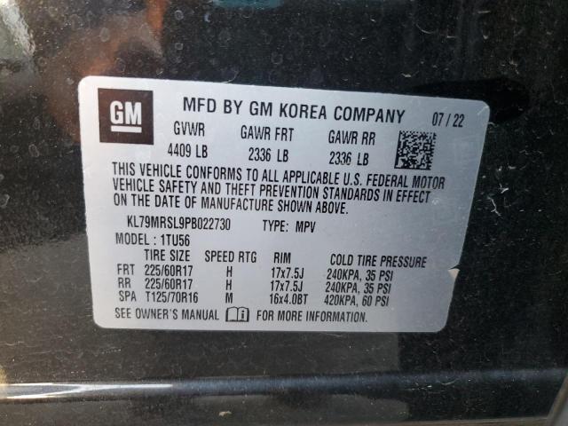 Photo 14 from auction – 2023 CHEVROLET TRAILBLAZE with VIN KL79MRSL9PB022730