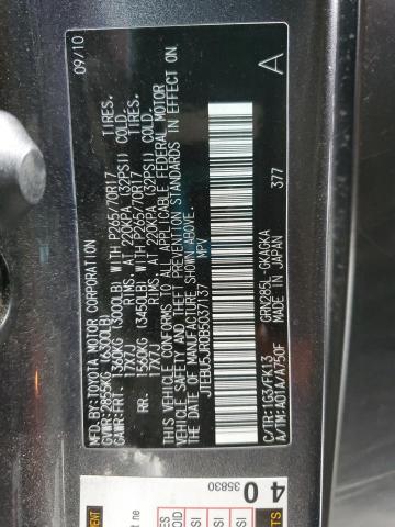 Photo 14 from auction – 2011 TOYOTA 4RUNNER SR with VIN JTEBU5JR0B5037137