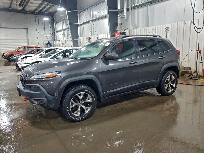 JEEP CHEROKEE T 2015 with VIN 1C4PJMBSXFW570174 - Photo from auction