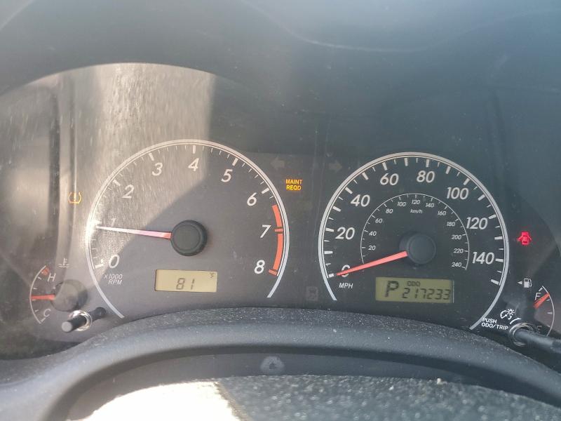 Photo 9 from auction – 2012 TOYOTA COROLLA BA with VIN 2T1BU4EE9CC774668
