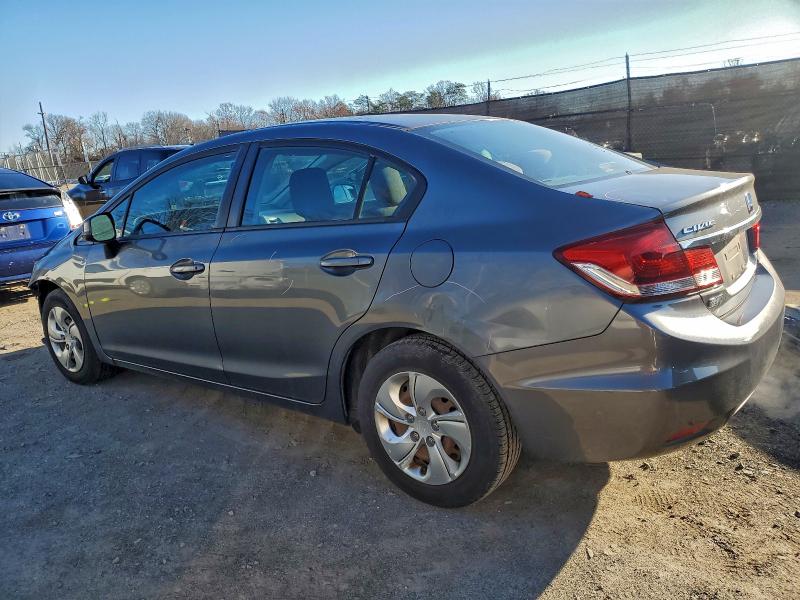 Photo 2 from auction – 2013 HONDA CIVIC LX with VIN 19XFB2F51DE211143