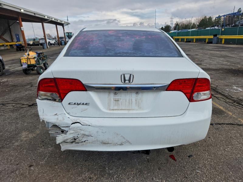 Photo 6 from auction – 2009 HONDA CIVIC LX with VIN 19XFA16509E030751