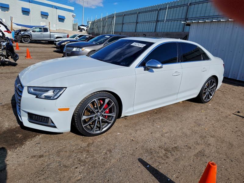 AUDI S4 2018 with VIN WAUB4AF46JA001885 - Photo from auction