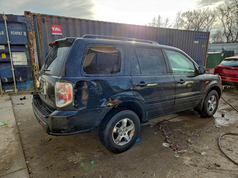 Photo 3 from auction – 2006 HONDA PILOT EX with VIN 2HKYF18736H539345