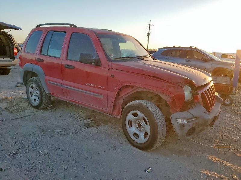 Photo 4 from auction – 2003 JEEP LIBERTY SP with VIN 1J4GK48K73W731543