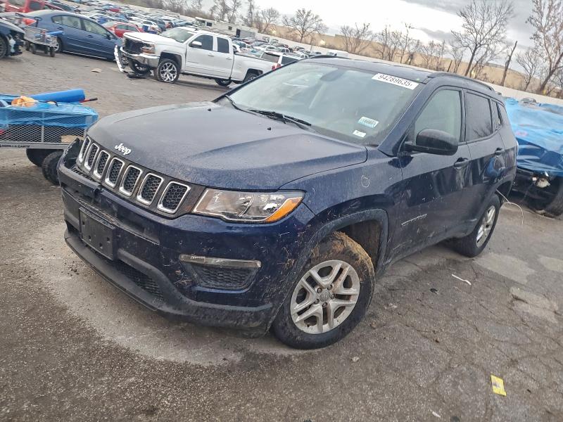 JEEP COMPASS SP 2017 with VIN 3C4NJDAB7HT640067 - Photo from auction
