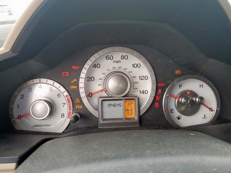 Photo 9 from auction – 2009 HONDA PILOT EXL with VIN 5FNYF38539B019241