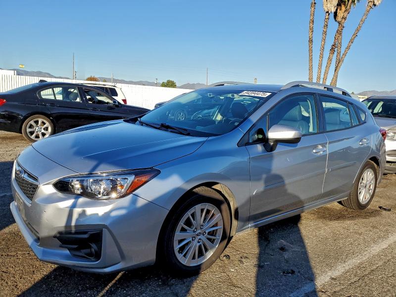 SUBARU IMPREZA PR 2017 with VIN 4S3GTAD62H3743294 - Photo from auction