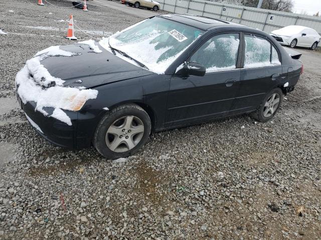 HONDA CIVIC EX 2002 with VIN 1HGES26772L001178 - Photo from auction