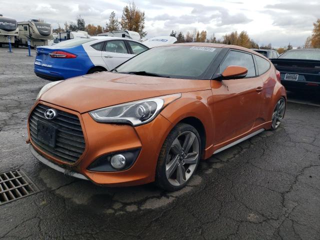 HYUNDAI VELOSTER T 2013 with VIN KMHTC6AE1DU123267 - Photo from auction