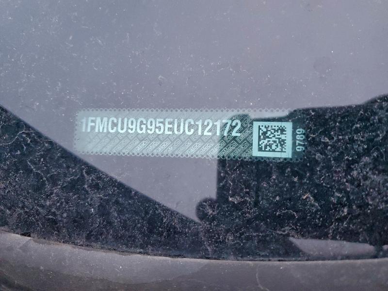 Photo 14 from auction – 2014 FORD ESCAPE SE with VIN 1FMCU9G95EUC12172