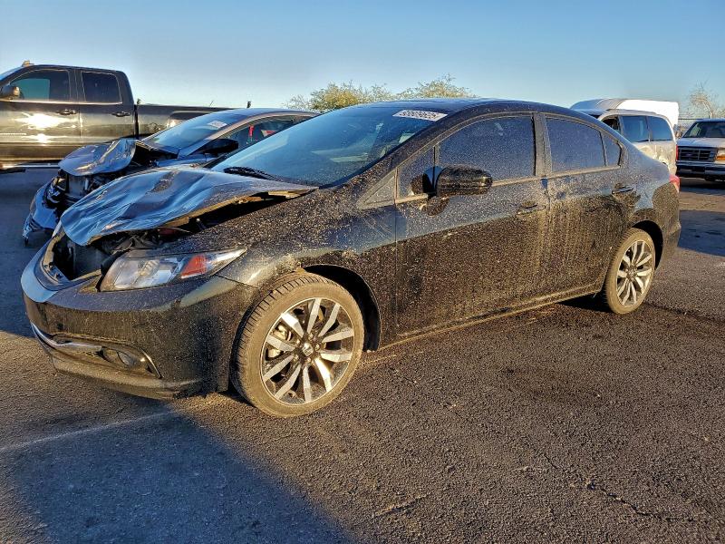 Photo 1 from auction – 2015 HONDA CIVIC EXL with VIN 2HGFB2F90FH523305