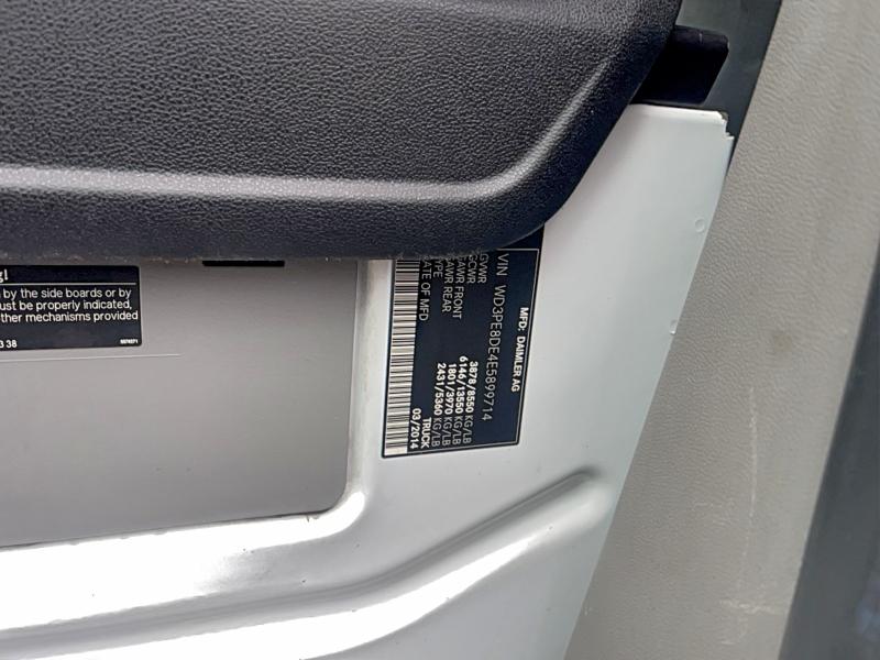 Photo 10 from auction – 2014 MERCEDES-BENZ SPRINTER 2 with VIN WD3PE8DE4E5899714