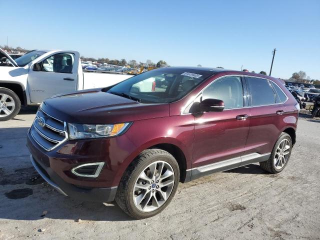 FORD EDGE TITAN 2017 with VIN 2FMPK3K92HBC53946 - Photo from auction