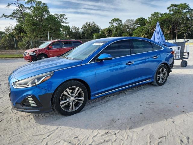 HYUNDAI SONATA LIM 2019 with VIN 5NPE34AF7KH736379 - Photo from auction