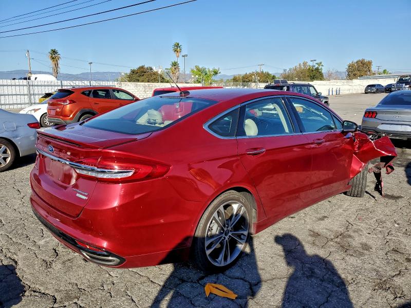 صورة رقم 3 من المزاد - 2017 FORD FUSION TIT مع VIN 3FA6P0K90HR413698