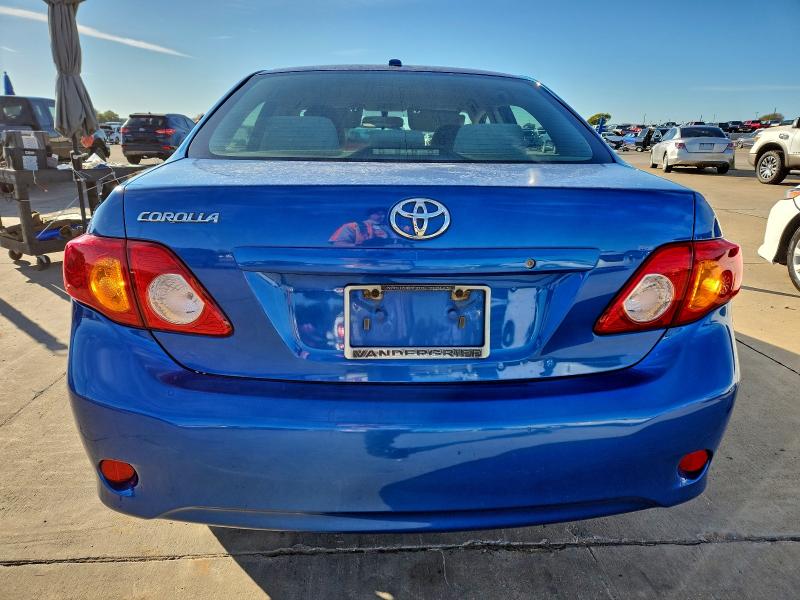 Photo 6 from auction – 2009 TOYOTA COROLLA BA with VIN JTDBL40E099079651