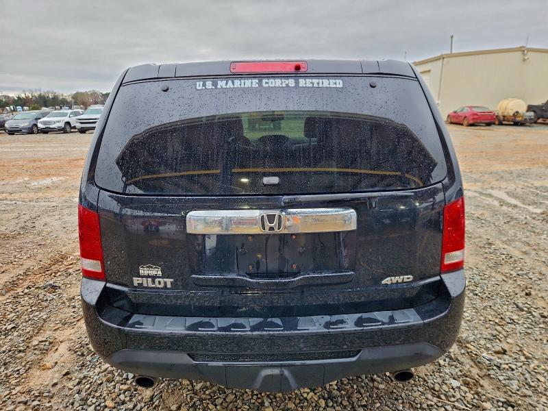 Photo 6 from auction – 2012 HONDA PILOT EXL with VIN 5FNYF4H64CB029931