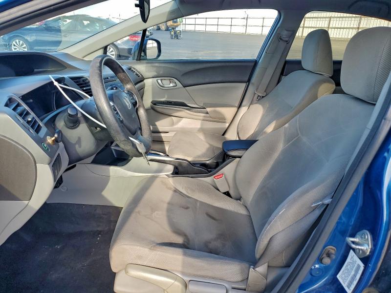 Photo 7 from auction – 2012 HONDA CIVIC LX with VIN 2HGFB2F57CH535119