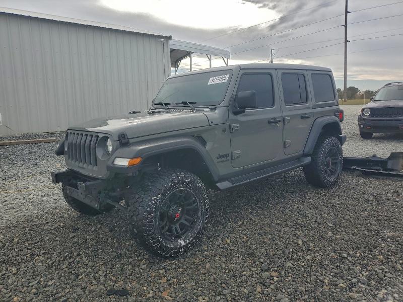 JEEP WRANGLER U 2022 with VIN 1C4HJXDM3NW240699 - Photo from auction