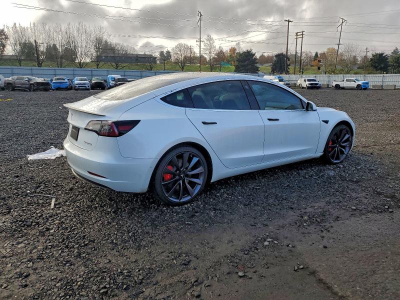 Photo 3 from auction – 2020 TESLA MODEL 3 with VIN 5YJ3E1ECXLF624885