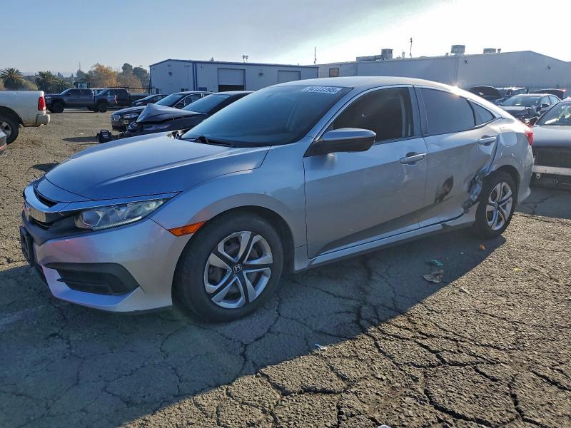 HONDA CIVIC LX 2016 with VIN 19XFC2F55GE238332 - Photo from auction