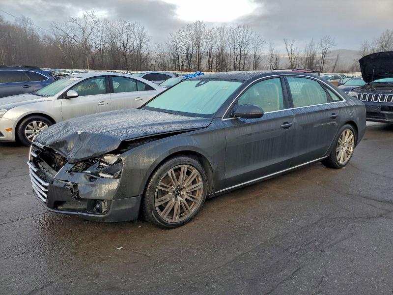 AUDI A8 L TDI Q 2014 with VIN WAURMAFD2EN000925 - Photo from auction