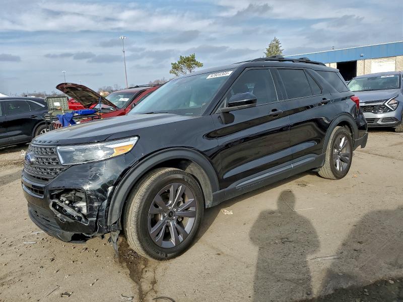 FORD EXPLORER X 2022 with VIN 1FMSK8DH6NGC25776 - Photo from auction