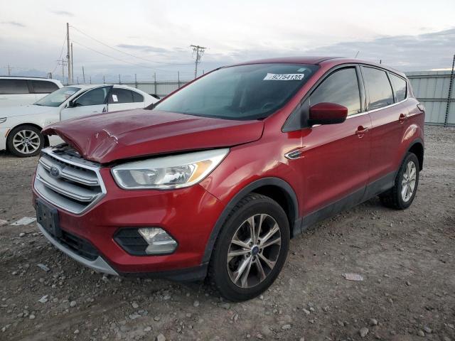 FORD ESCAPE SE 2017 with VIN 1FMCU9G92HUC52522 - Photo from auction