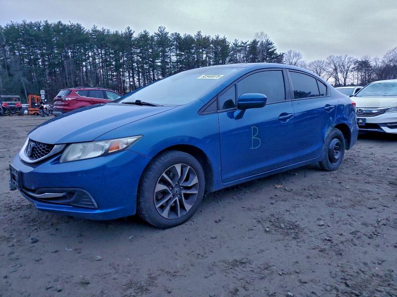 HONDA CIVIC 2014 with VIN 2HGFB2F89EH556518 - Photo from auction