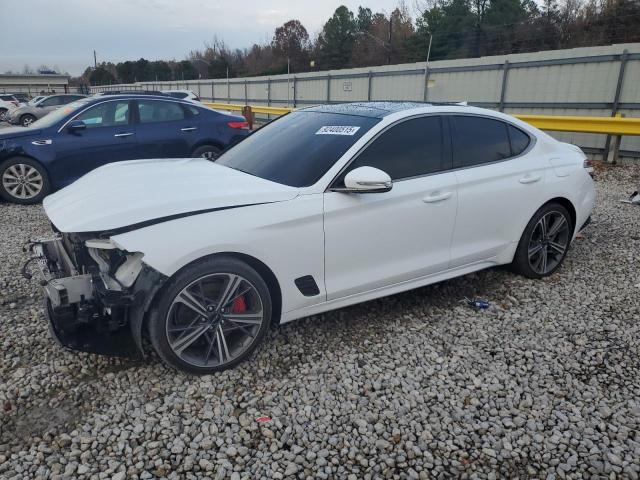 GENESIS G70 BASE 2024 with VIN KMTG34SCXRU136454 - Photo from auction