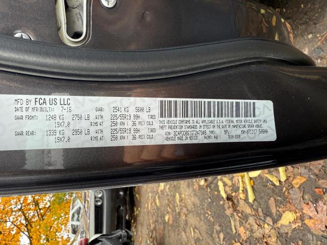 Photo 10 from auction – 2016 DODGE JOURNEY SX with VIN 3C4PDDBG1GT247349