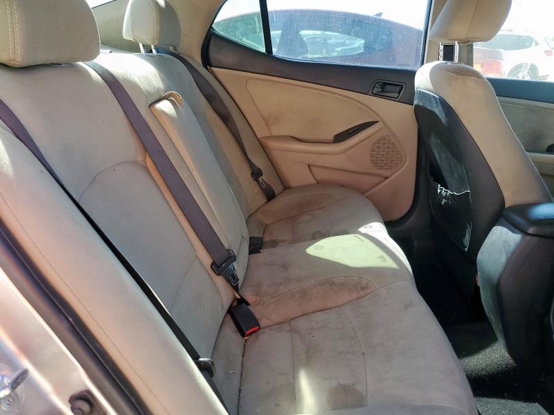 Photo 10 from auction – 2012 KIA OPTIMA LX with VIN 5XXGM4A76CG058915