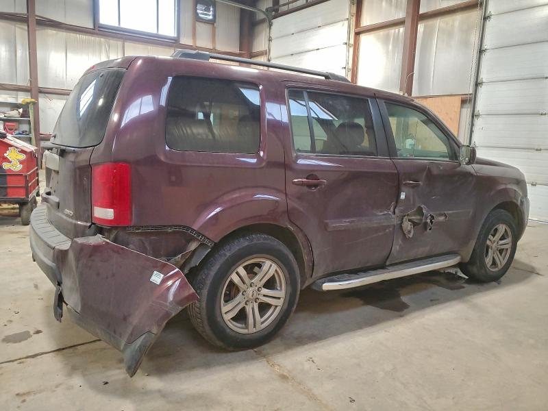 Photo 3 from auction – 2009 HONDA PILOT EXL with VIN 5FNYF48539B504128