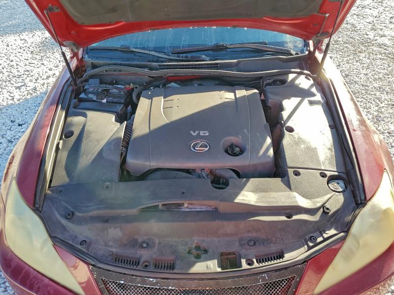 Photo 11 from auction – 2007 LEXUS IS 250 with VIN JTHBK262475026734