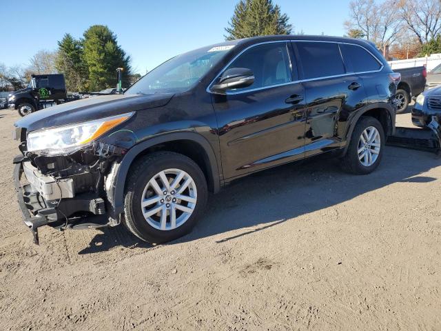 TOYOTA HIGHLANDER 2016 with VIN 5TDZKRFH7GS124017 - Photo from auction