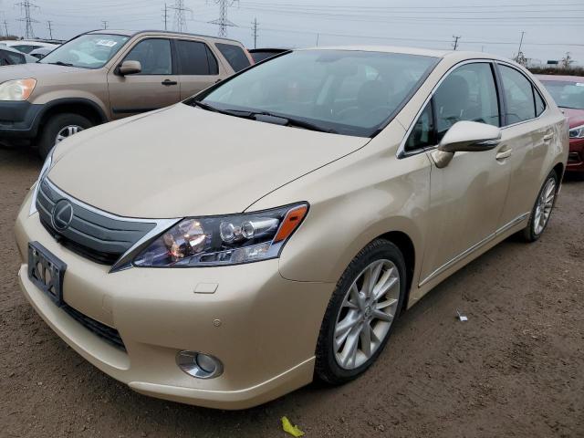 LEXUS HS 250H 2010 with VIN JTHBB1BA1A2002083 - Photo from auction