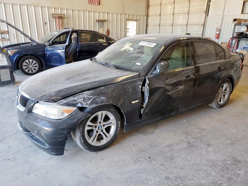 BMW 328 I 2008 with VIN WBAVA37598NL59056 - Photo from auction